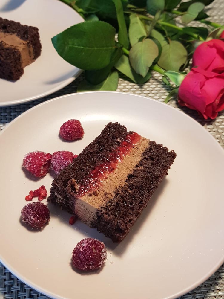 Chocolate Raspberry Cake 